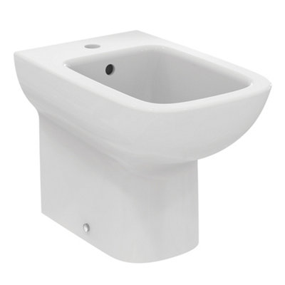 Ideal Standard I.life A White Back To Wall Floor-Mounted Bidet