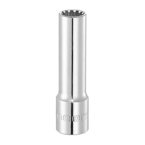 Facom 3/8" Drive Chrome Thin Wall Spline Socket 3/8" M16 63mm