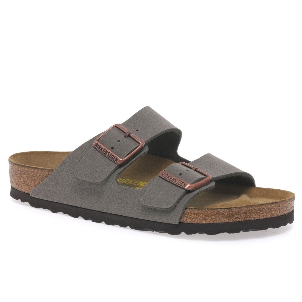 Birkenstock Arizona birko-flor sandals in stone