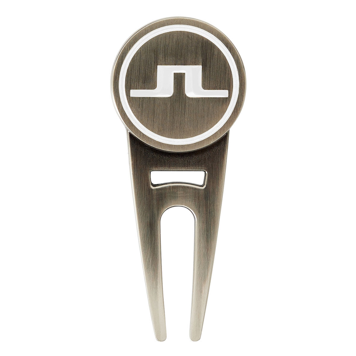 J Lindeberg JLindeberg Metallic Golf Divot, Mens, White | American Golf