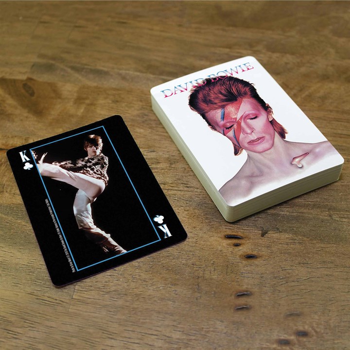 David Bowie Playing Cards