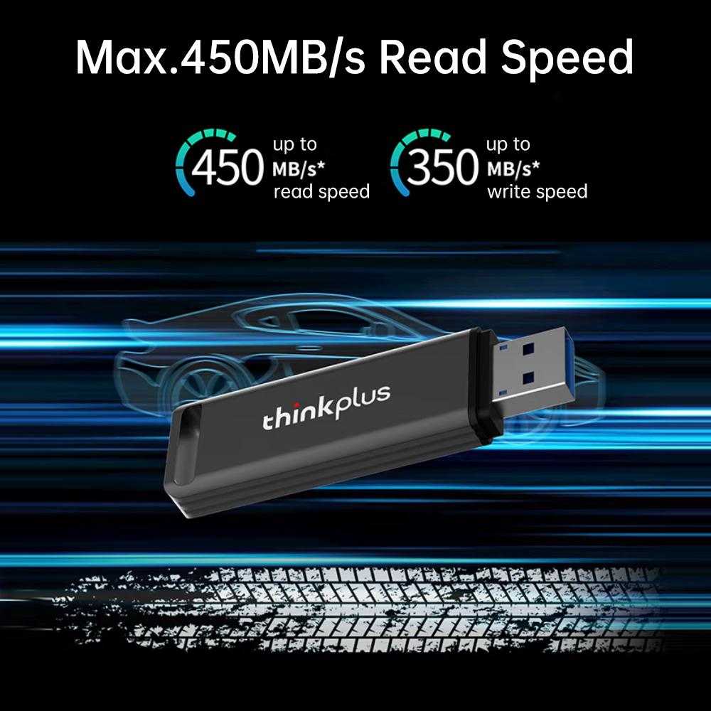 Flash Drives And Memory Cards Thinkplus Tu203 Flash Driver 256gb Usb3.1 Gen 1 Interface High Speed Transfer For Large File Video 128gb