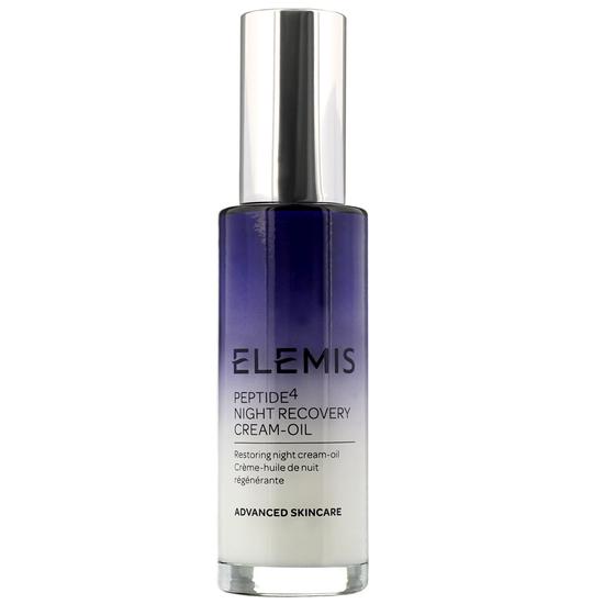 Elemis Peptide4 Night Recovery Cream-Oil 30ml-No Colour No Colour