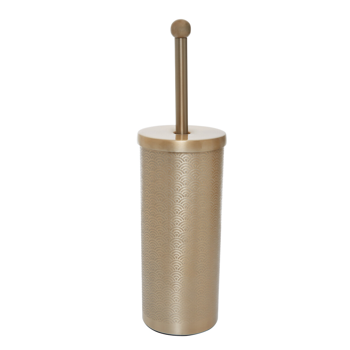 Zena Champagne Etched Toilet Brush