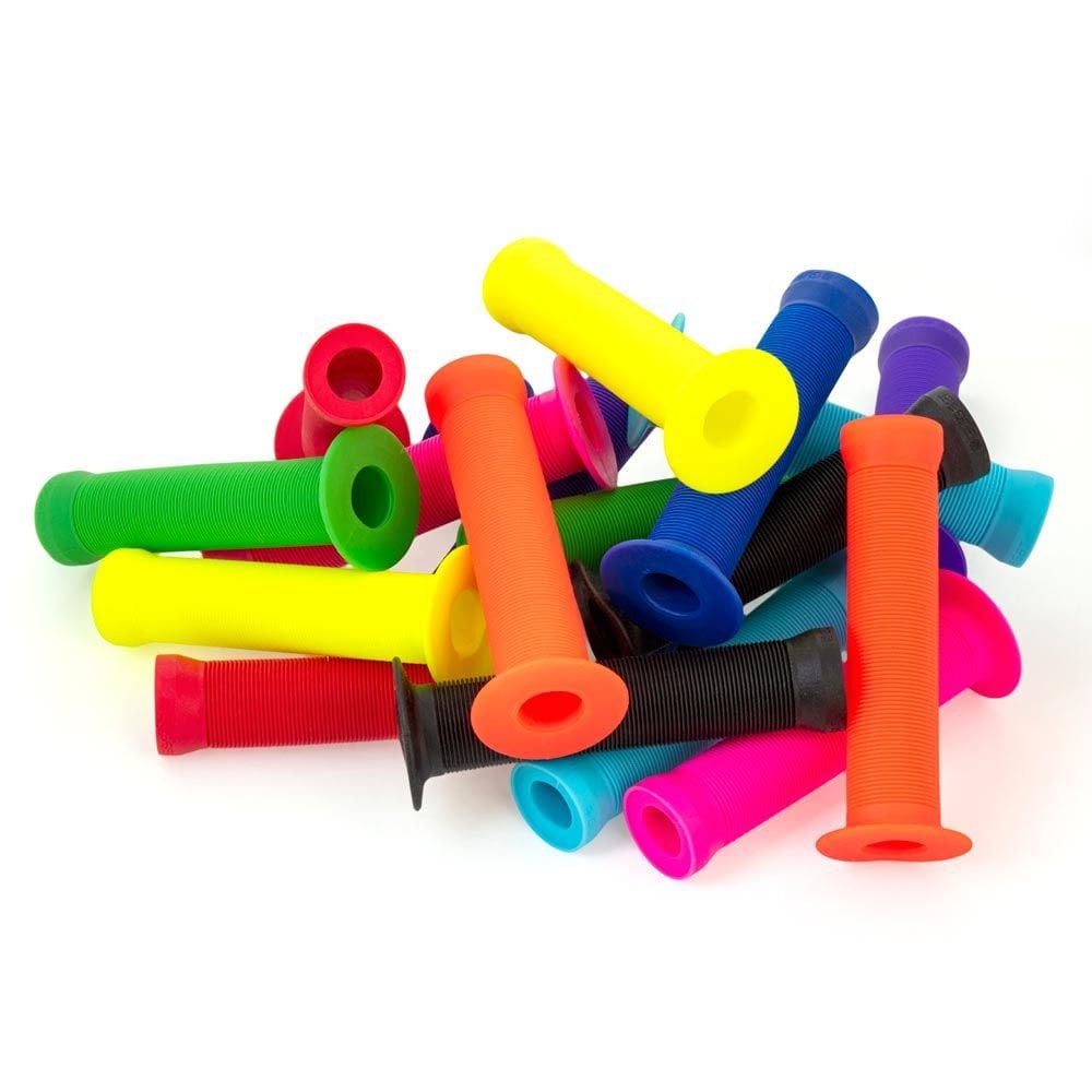 Gusset Components Grips - Sleeper Flanged Grips - Black - 147mm Size: