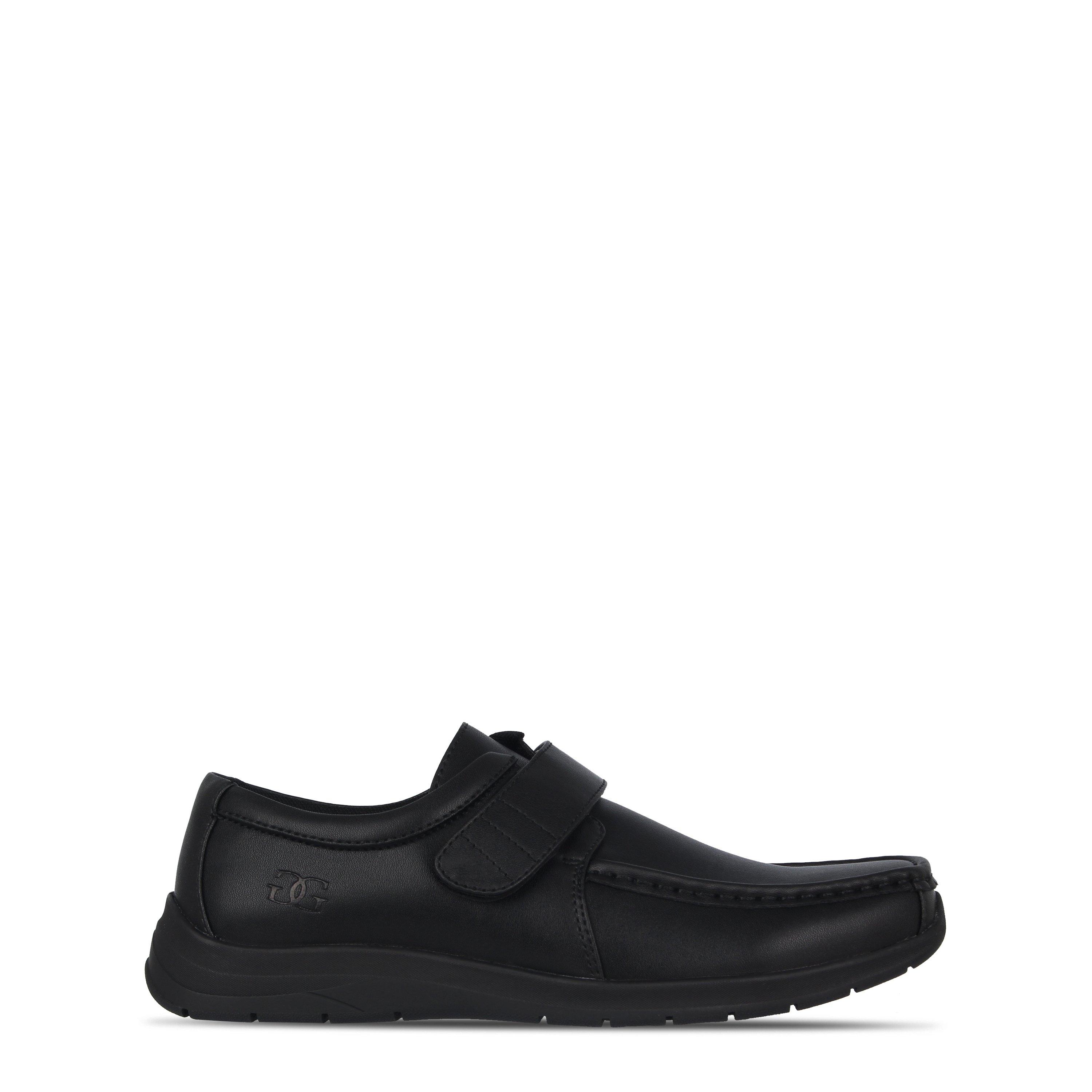Giorgio  Childrens Unisex Kids Bexley Vel Junior Children Casual Formal Shoes Footwear - Black - Size 6