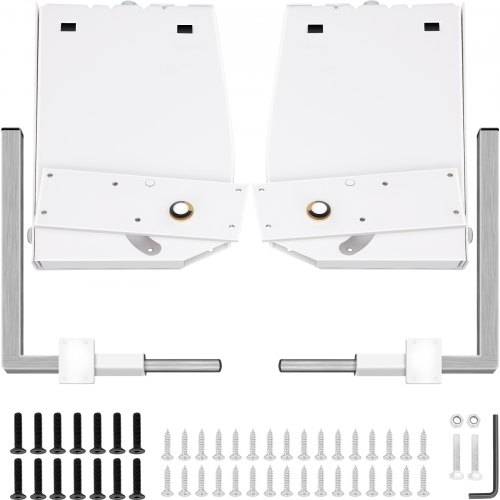 VEVOR Murphy Wall Bed Springs Mechanism Hardware Kit White Durable King Or Queen Size