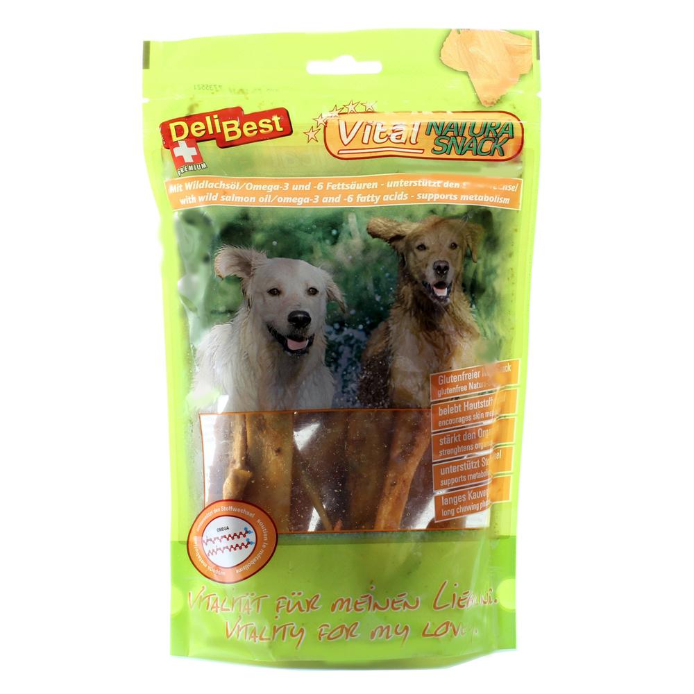 Delibest Vital Natura Wild Salmon Oil Snack - Saver Pack: 2 x 200g