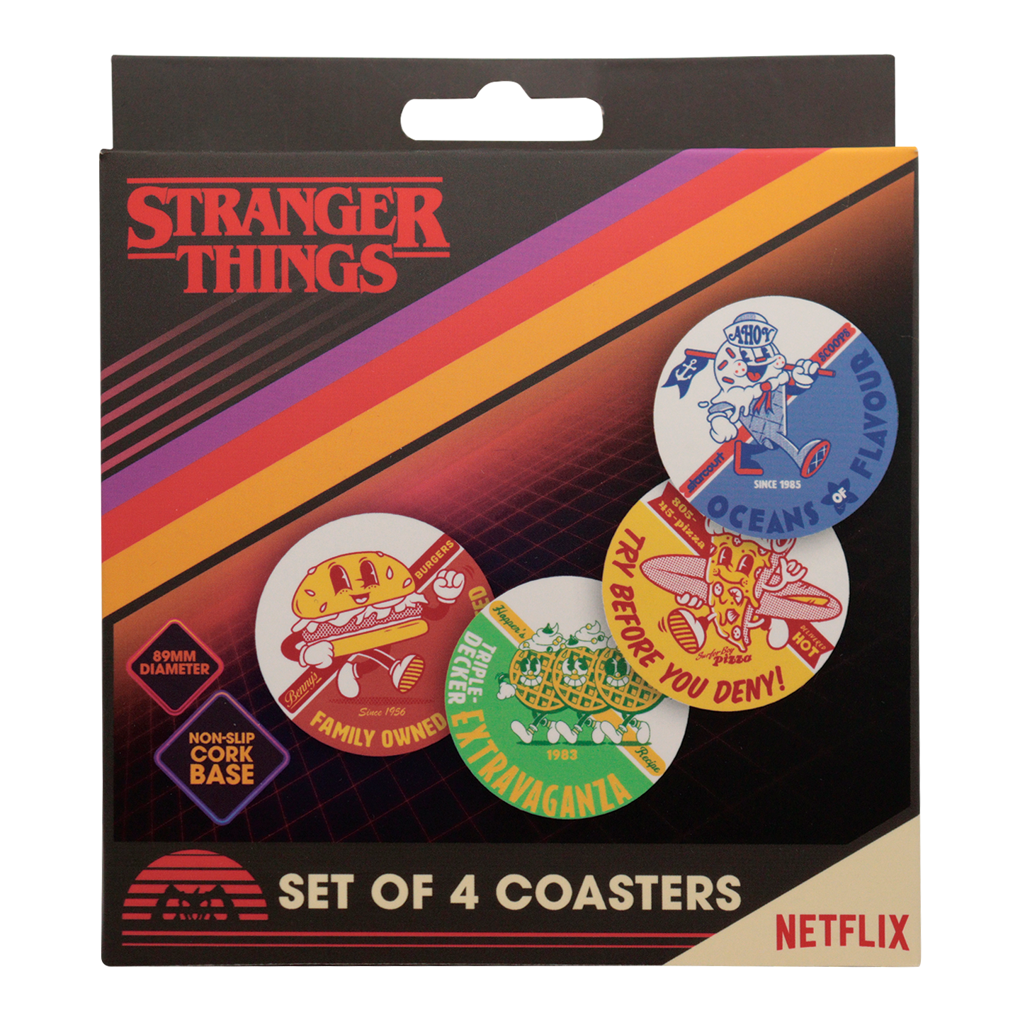 Fanattik Stranger Things Coasters