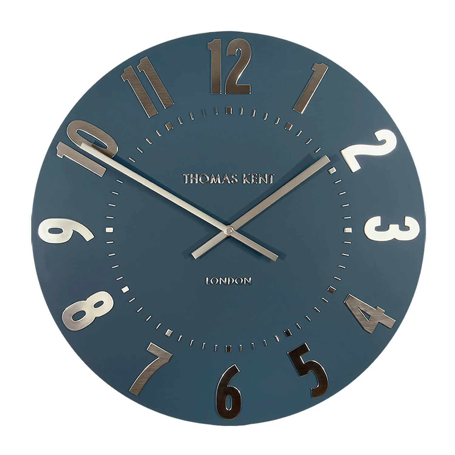 Thomas Kent Clocks Mulberry 50cm Wall Clock blue,yellow