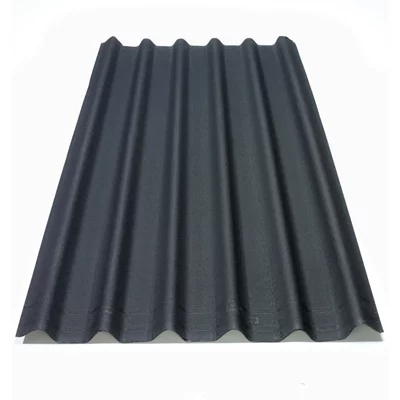 ONDULINE Black Bitumen Corrugated Roofing Sheet (L)2M (W)820mm (T)2.6mm