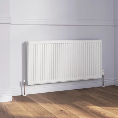 Flomasta White Type 11 Single Panel Radiator, (W)1200mm X (H)600mm