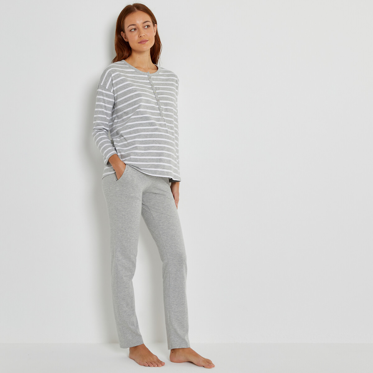 La Redoute Collections Maternity/nursing Pyjamas In Organic Cotton By La Redoute