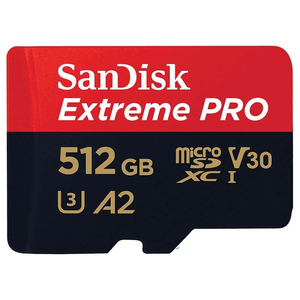 SanDisk Extreme Pro Class 10 microSDXC Memory Card - 512 GB