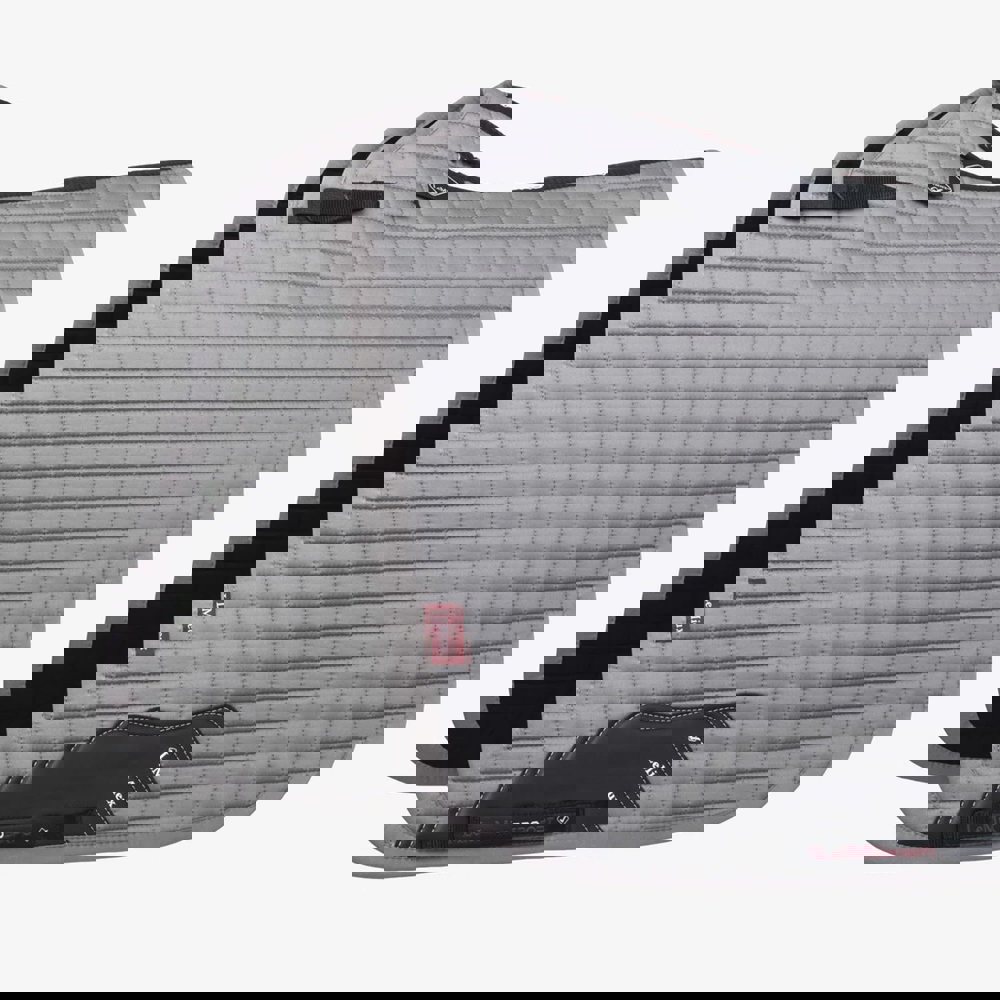 LeMieux Saddle Pads | LeMieux ProSport Cotton Dressage Square Colour Grey Size Full (L)