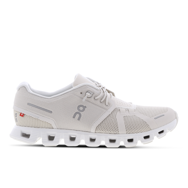 ON Women's Cloud 5 Running Trainers - Pearl/White - UK 6