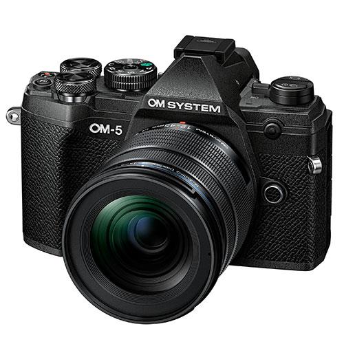 OM SYSTEM / Olympus OM SYSTEM OM-5 Digital Camera with 12-45mm F4.0 PRO Lens - Black