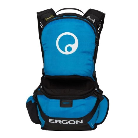 Ergon BE1 Protec Enduro Pack - Black / Blue / 3 Litre / Small