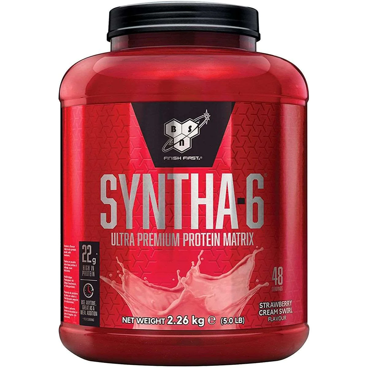 BSN Syntha 6 Strawberry Swirl 2.26Kg