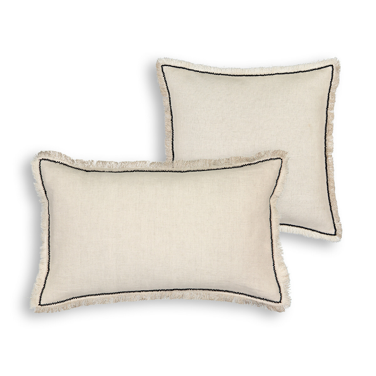La Redoute Interieurs Menorca Linen/Cotton Cushion Cover by La Redoute