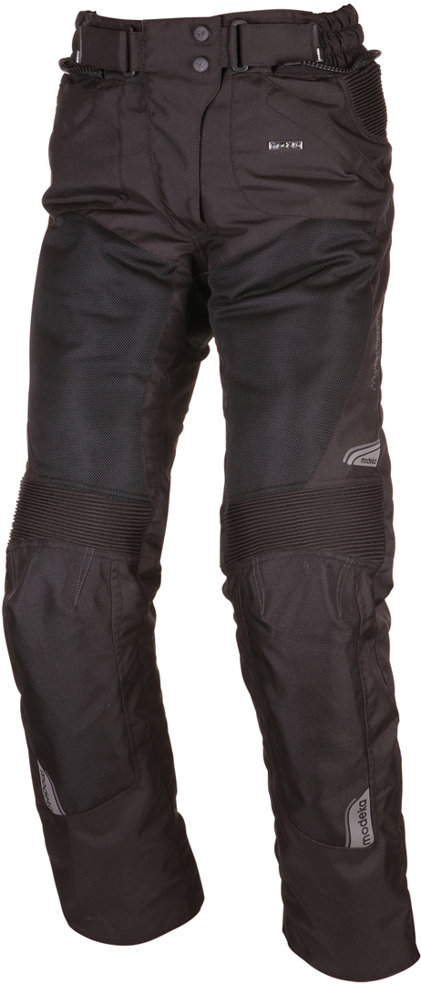 Modeka Upswing Damen Textilhose Schwarz 34