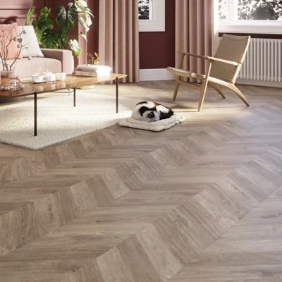 GoodHome Leyton Grey Laminate Flooring, 1.72M²