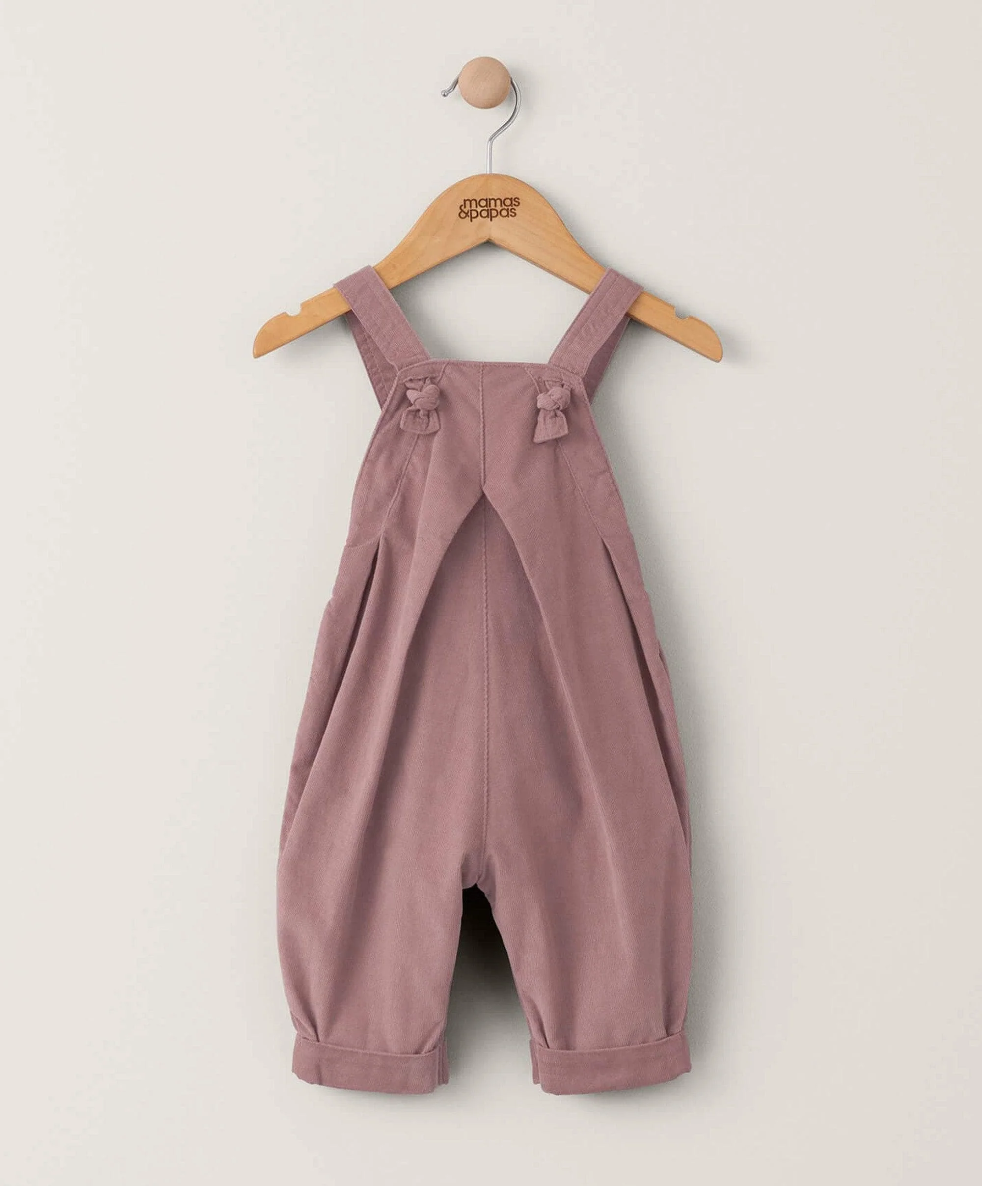  Baby Girls Cord Dungarees - Pink, Pink, Size 18-24 Months