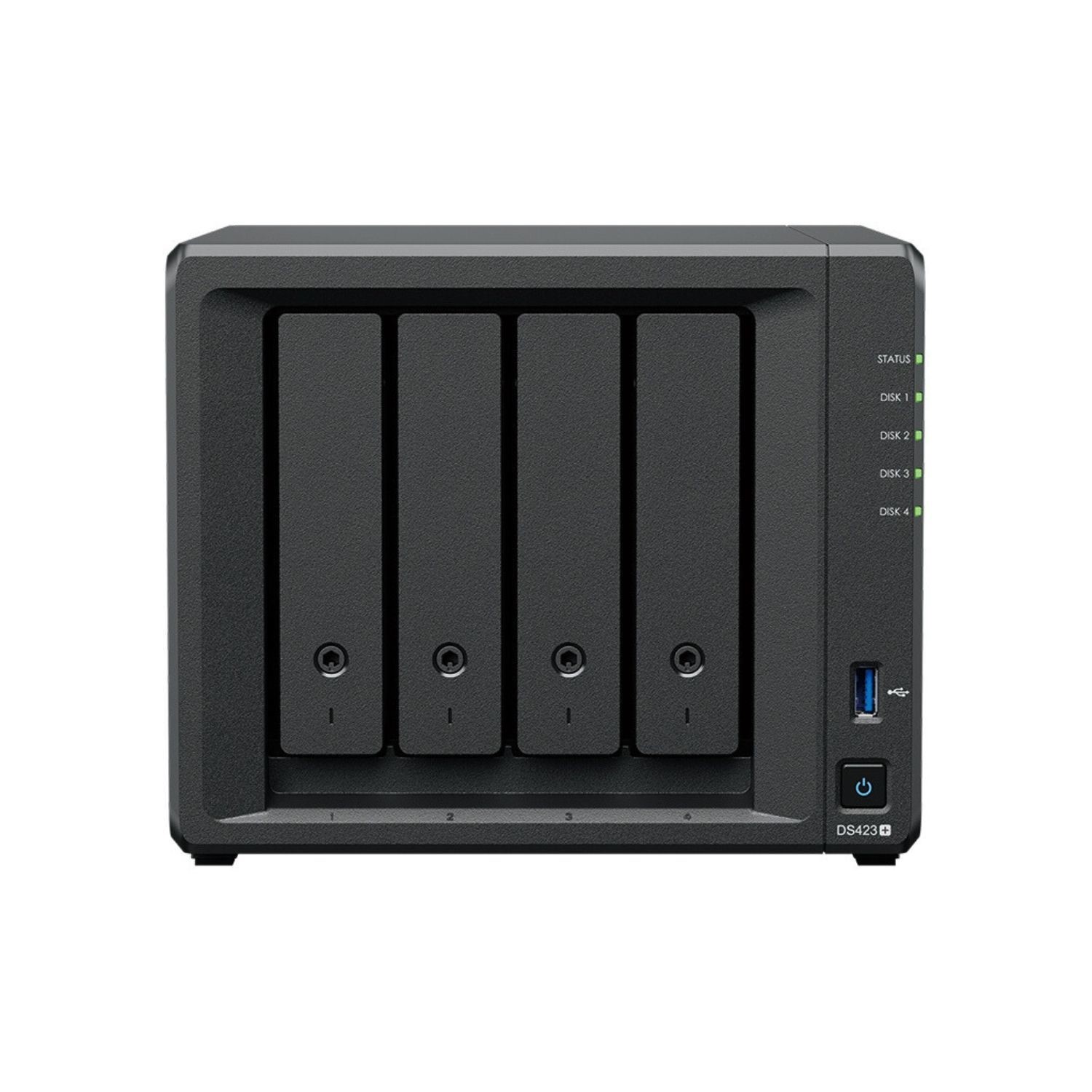 Diskstation Ds423+ 2gb Ram With 24tb Installed Storage 4 Bay Sata Desktop Nas Storage