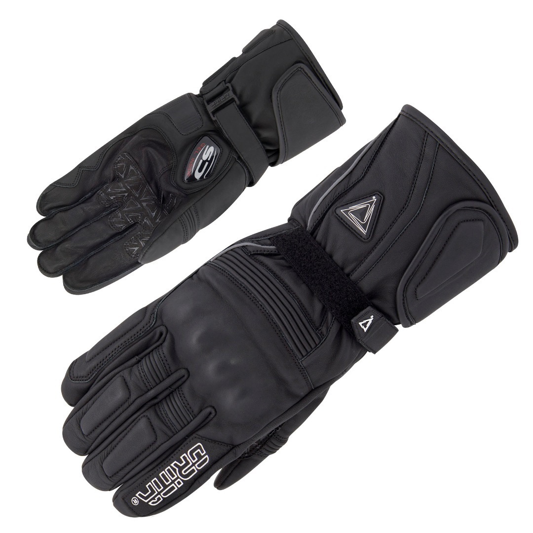 Orina Raven Motorradhandschuhe Schwarz 2XL