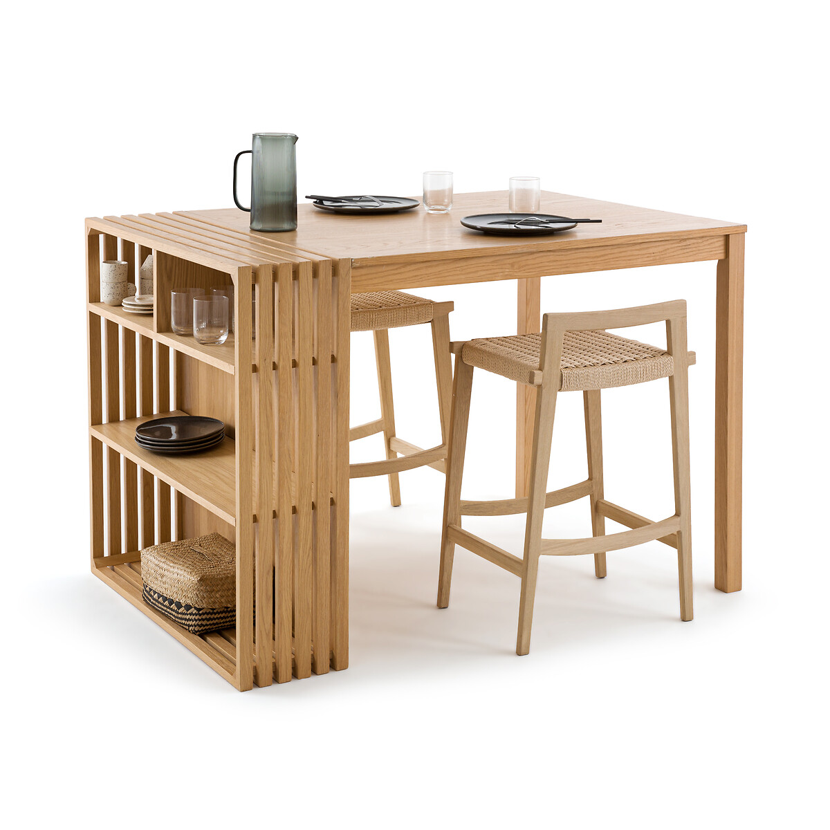 La Redoute Interieurs Theonie Wooden Kitchen Island by La Redoute