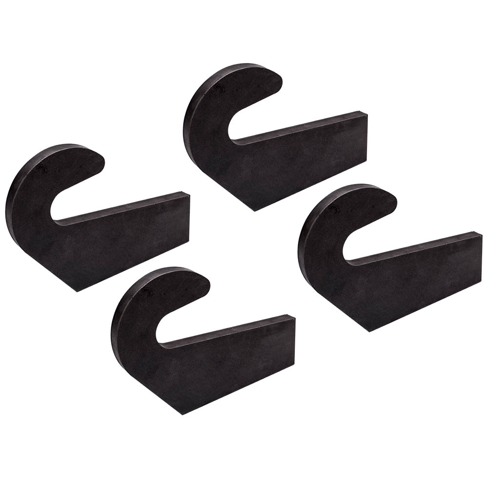 MaXpeedingrods 4x Mounting Brackets for Pin Type over the Bucket Loader Pallet for farm Weld On