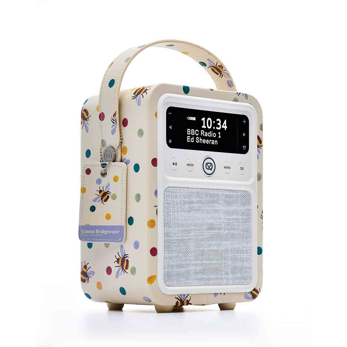 Vq Polka Bees 'monty' Dab/dab+ Digital & Fm Radio With Bluetooth