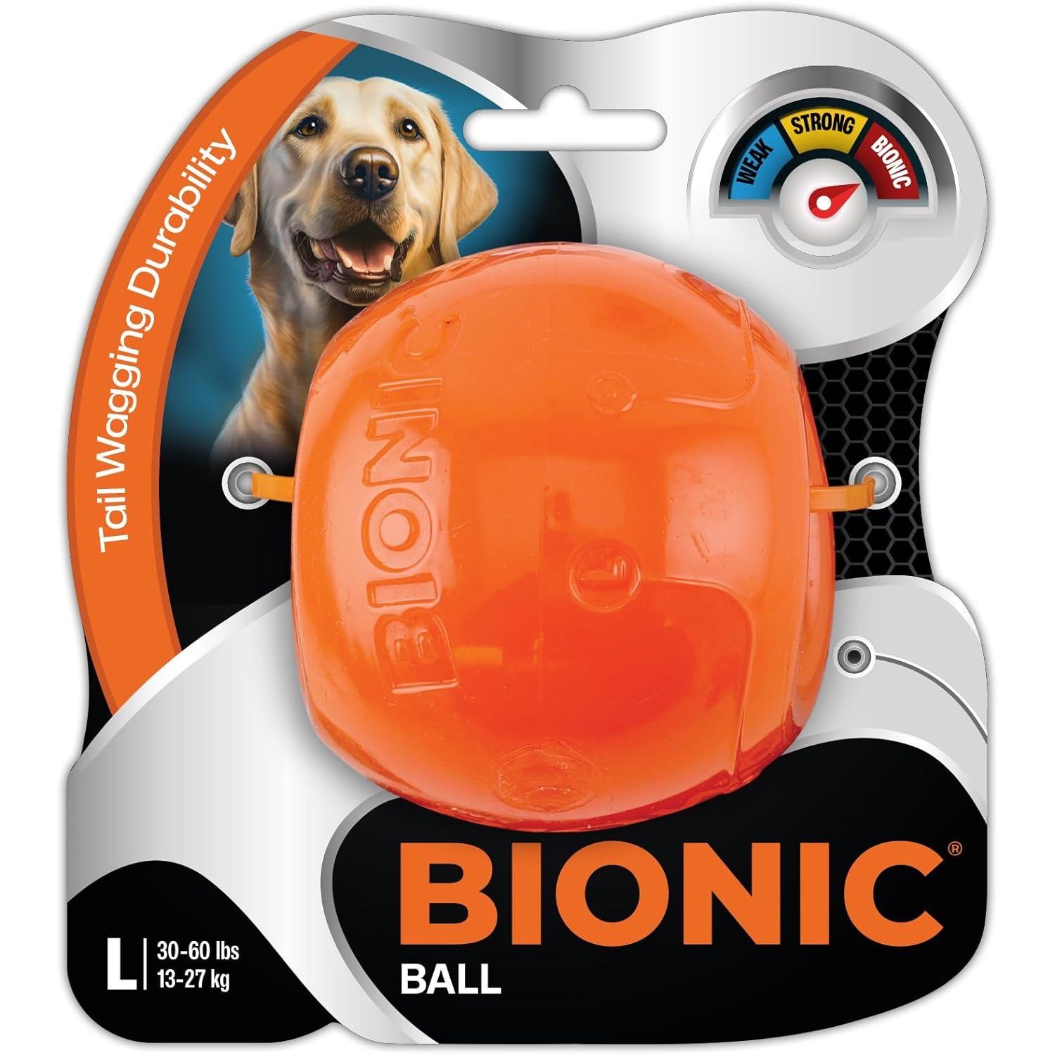 BIONIC Dog Toys Bionic Ball Dog Toy - Large - 8.2cm