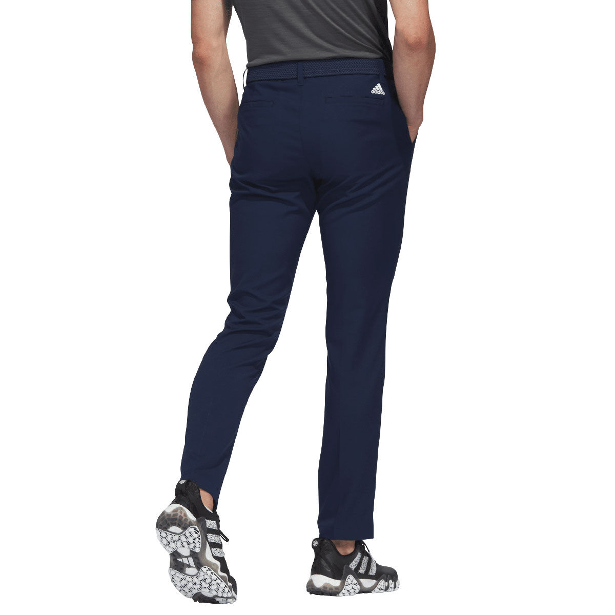 Adidas Golf Men's Ultimate365 PRIMEGREEN Tapered Golf Trousers, Mens, Collegiate navy, 34, Regular | Online Golf