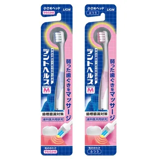 Lion Dent Health Gentle Care Massage Toothbrush 1 pc - Random Color - Normal
