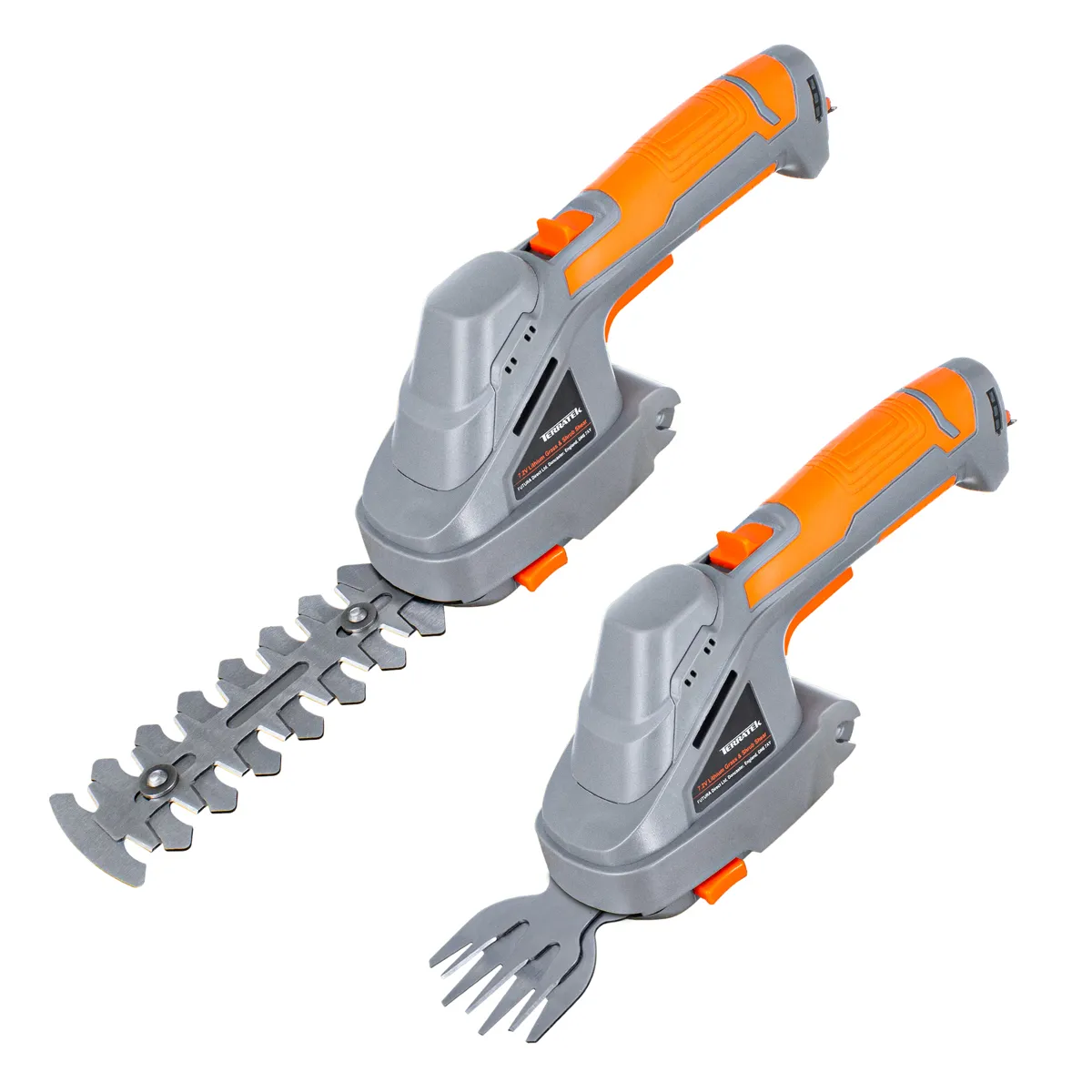 Terratek  2-in-1 Cordless Hedge Trimmer & Grass Strimmer
