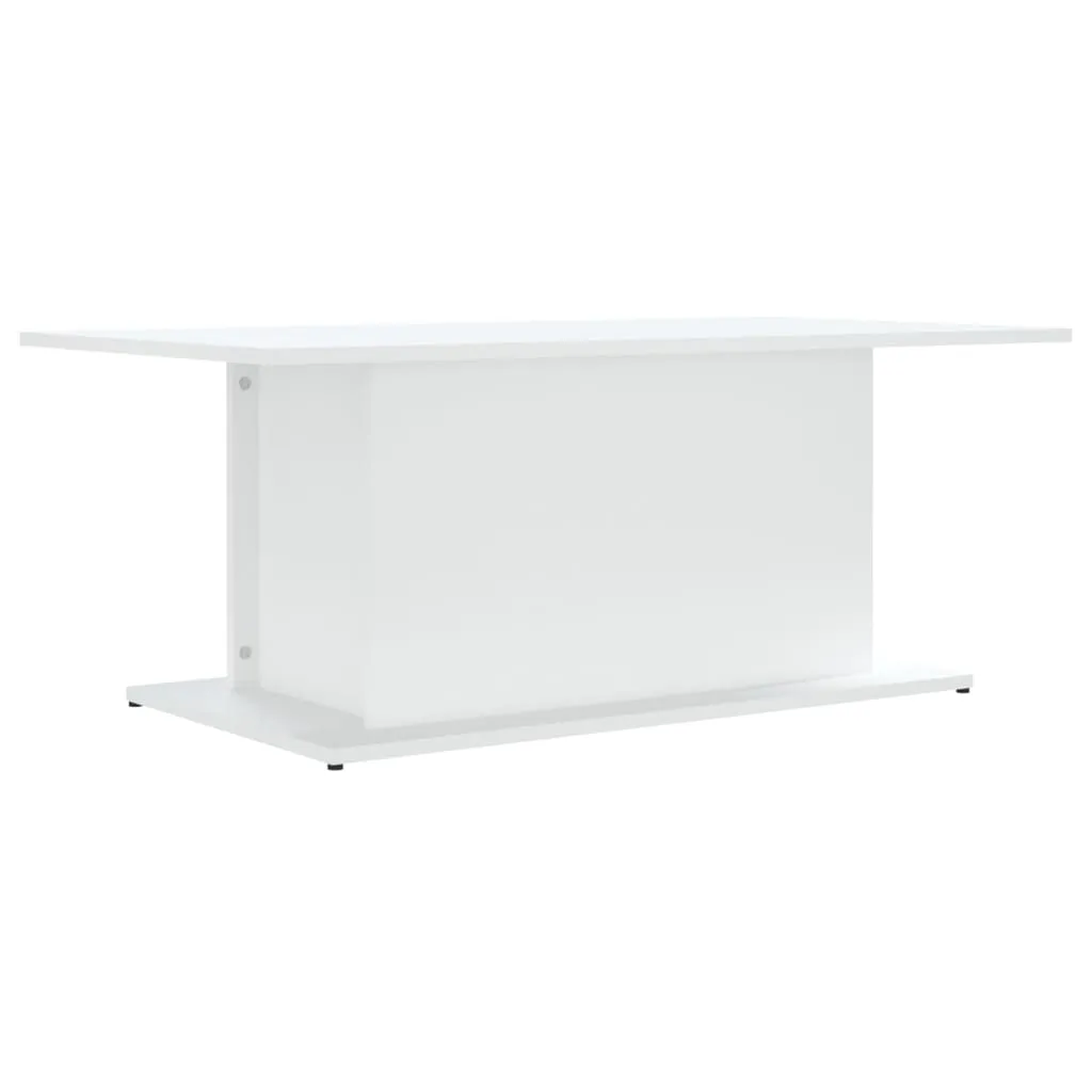 VidaXL Coffee Table White 102x55.5x40 cm Chipboard