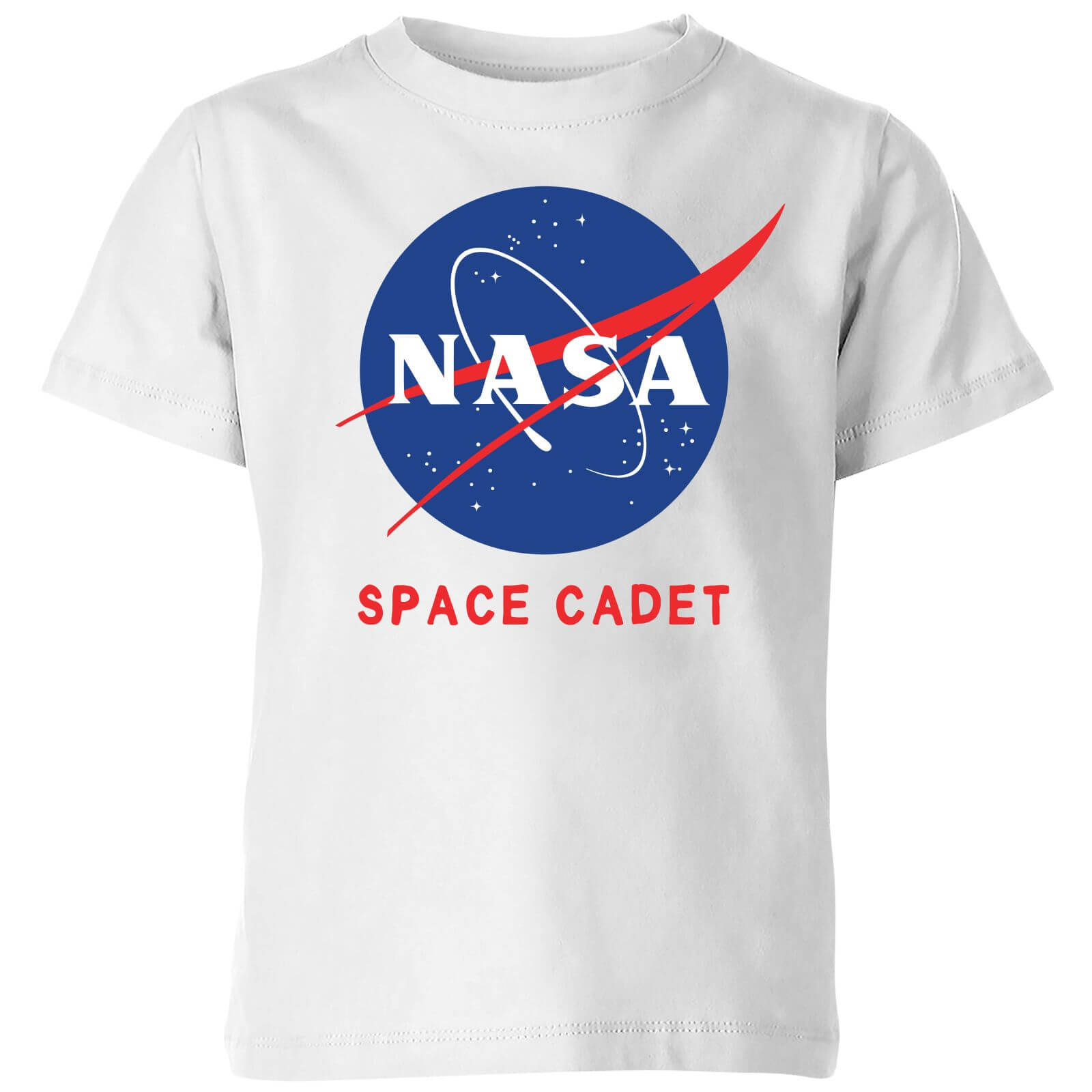 NASA NASA Space Cadets Logo Kids' T-Shirt - White - 3-4 Years - White | kids