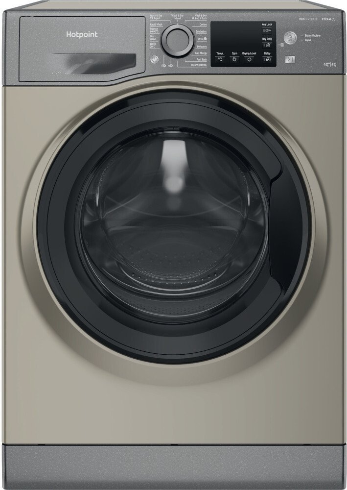 Hotpoint NDB9635GKUK 9Kg / 6Kg Washer Dryer - Graphite - D Rated