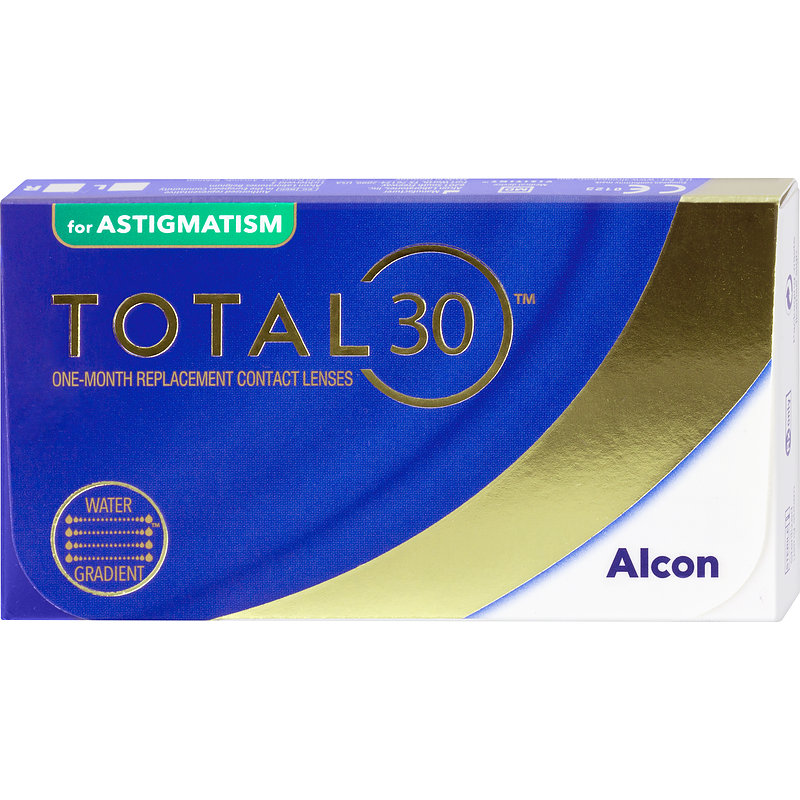 Alcon Total 30 (toric for astigmatism) Toric Monthly