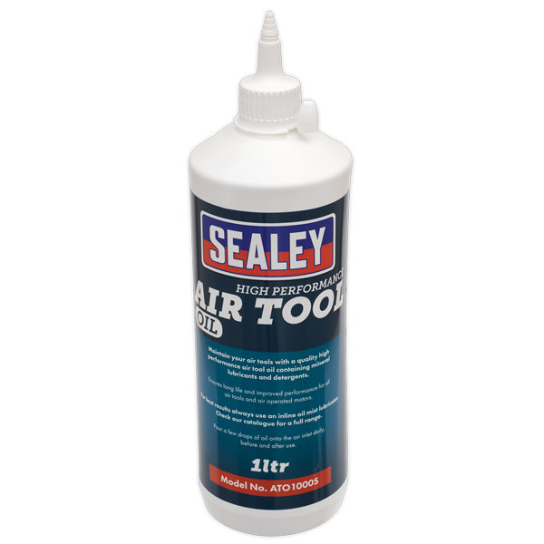 Sealey ATO1000S Air Tool Oil 1ltr