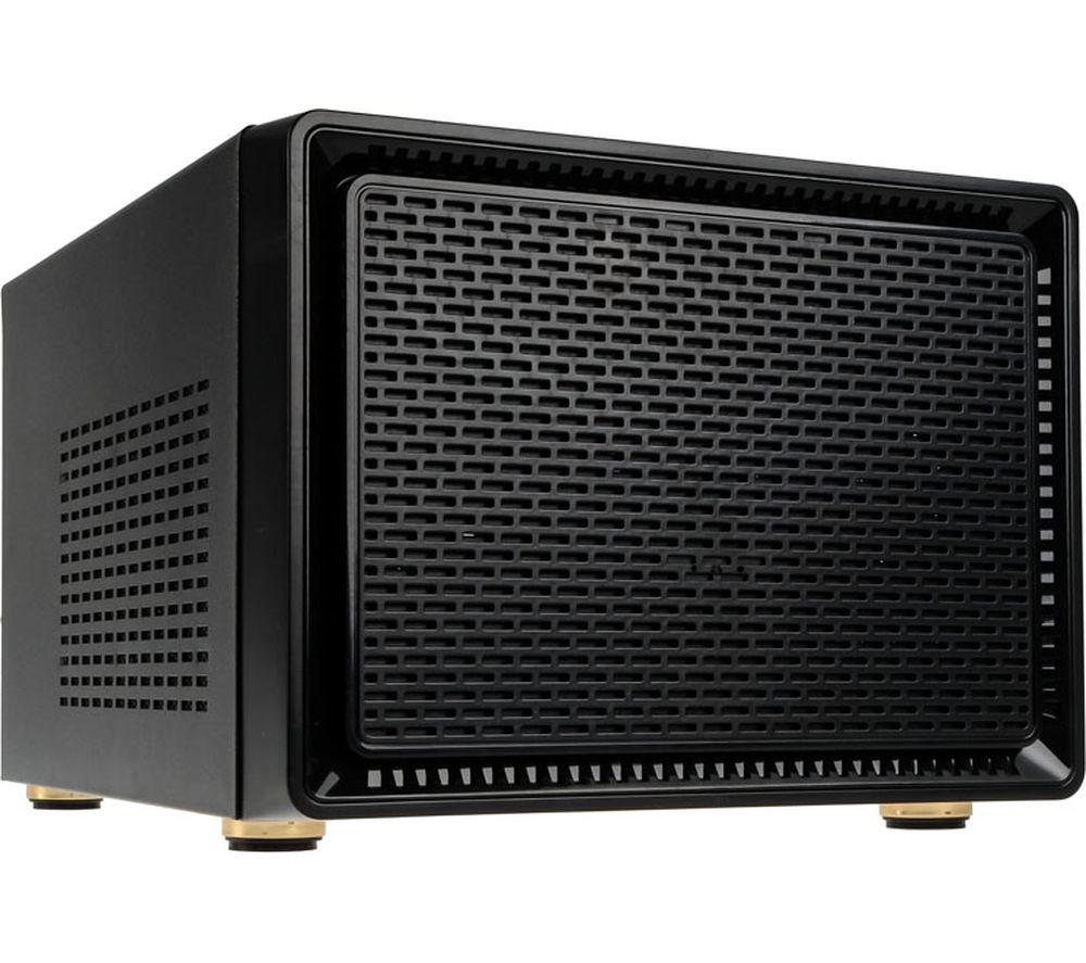 Kolink Satellite microATX Cube PC Case, Black