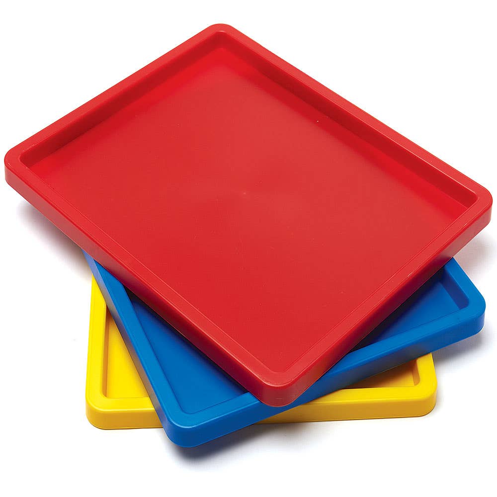 Baker Ross Rainbow Craft Trays (Pack of 3)