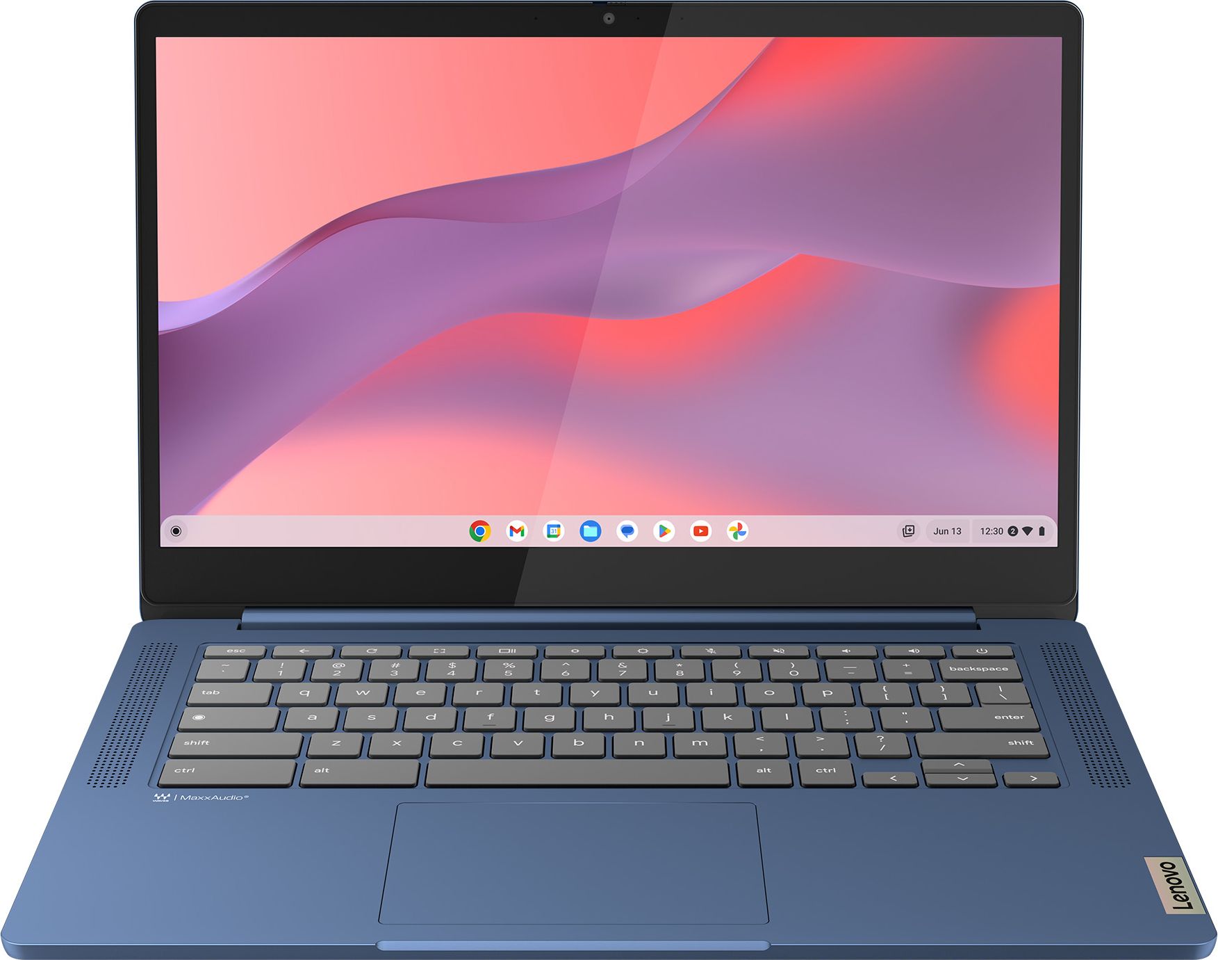  Ideapad Slim 3 14" Chromebook - Mediatek Kompanio 520, 128 Gb Emmc, Blue, Blue