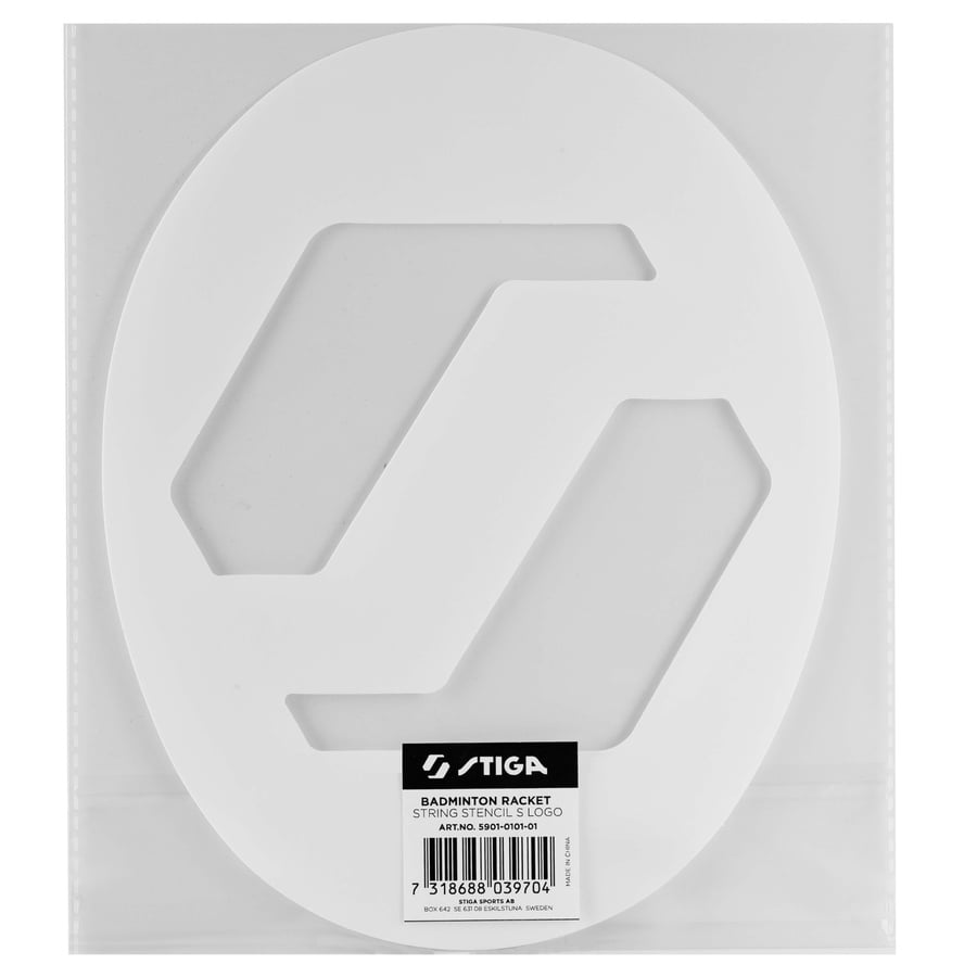 Badminton String Stencil S
