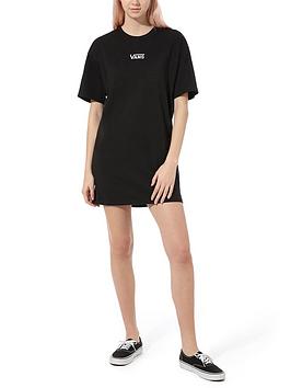 Vans - Center Vee Tee Black - Dresses black Large