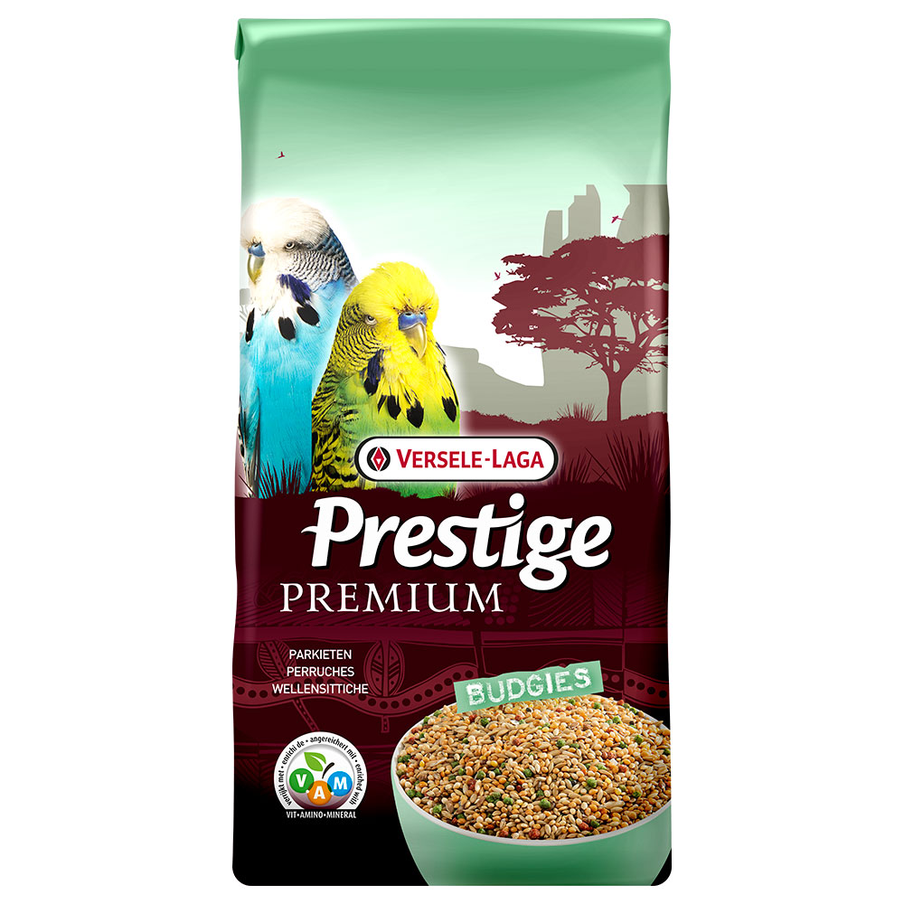 Versele Laga Prestige Premium Budgie - Economy Pack: 2 x 2.5 kg