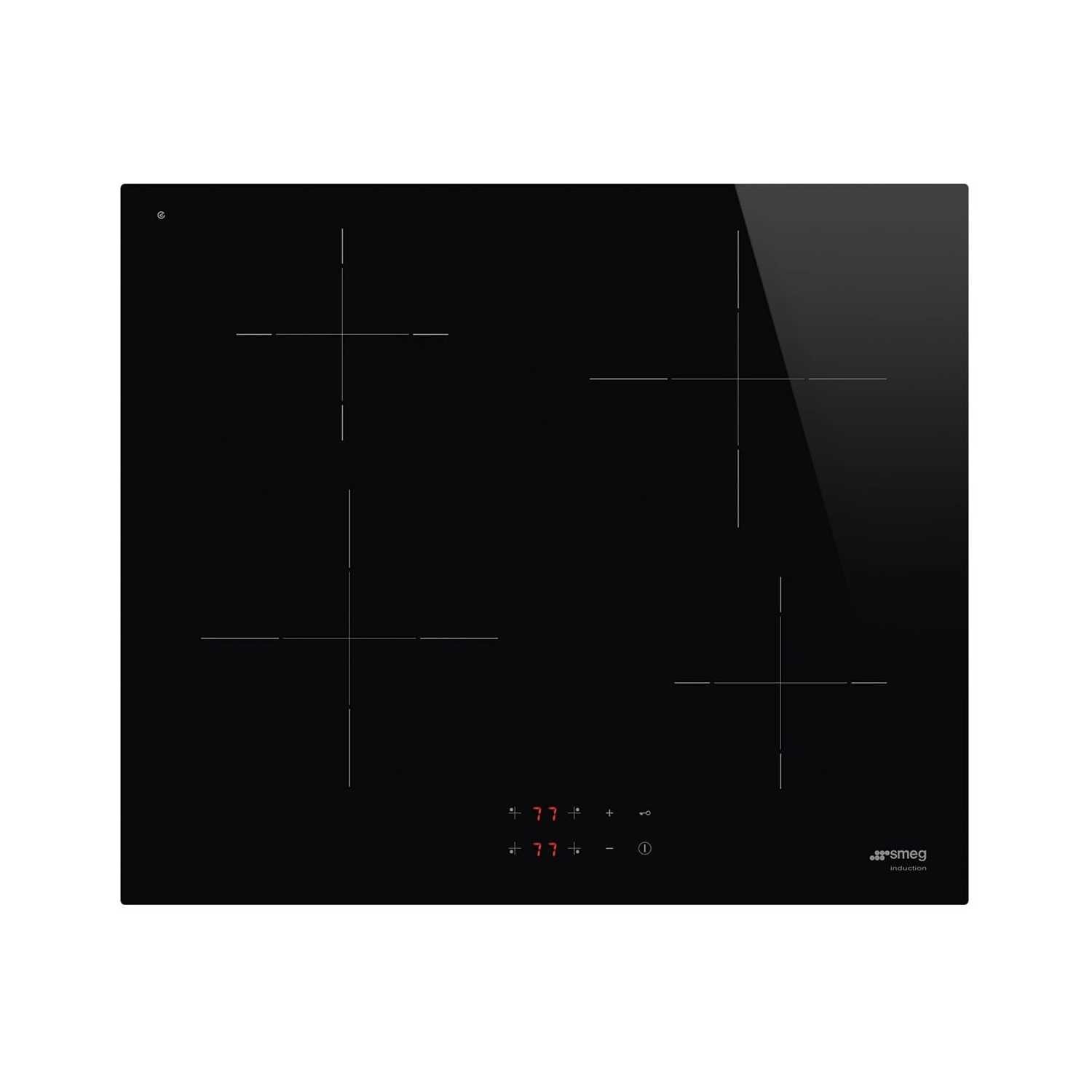 Smeg SI2641D Electric Induction Hob - Black, Black