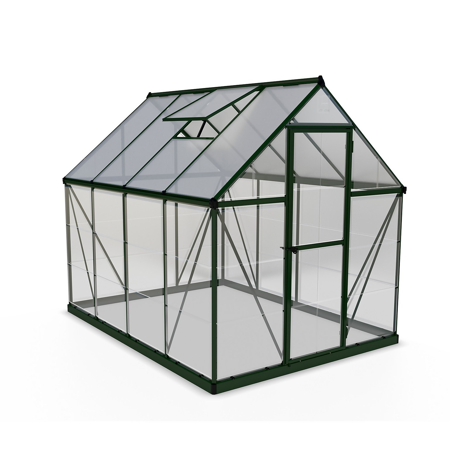 Palram - Canopia Hybrid Greenhouse 6x8 - Green