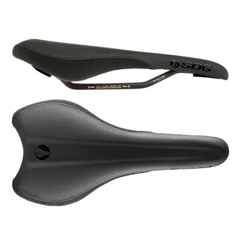SDG Radar MTN Cro-Mo Rail Saddle - Black / Tan